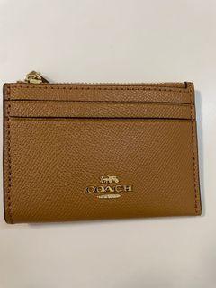 NWT Coach Crossgrain Leather Mini Skinny ID Card Case CH145