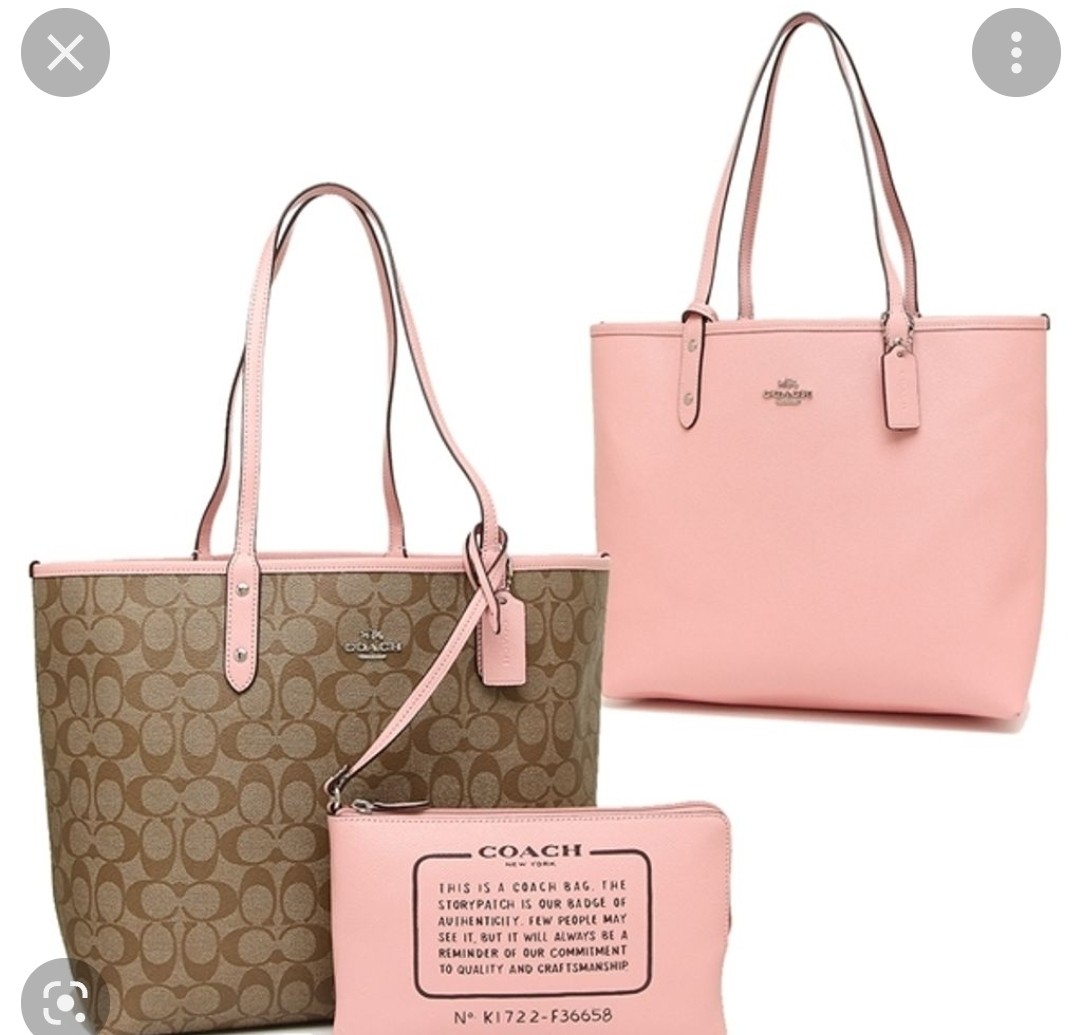 Coach Reversible Tote Women s Fashion Bags Wallets Tote Bags on Carousell