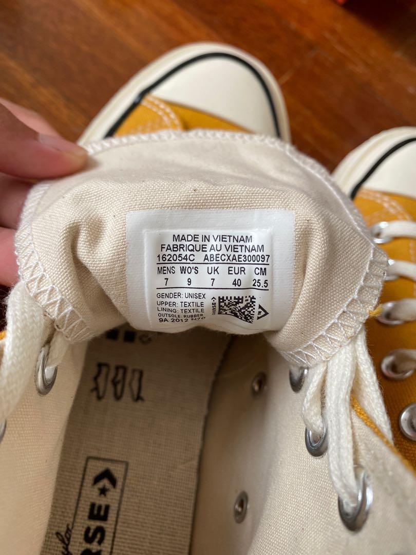 Converse Chuck Taylor All Star 70 High Cut Sunflower Men s