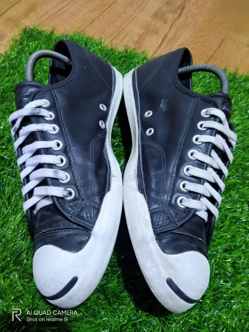 CONVERSE JACK PURCELL-LEATHER-BIG SIZE, Men's Fashion, Footwear, Sneakers  on Carousell