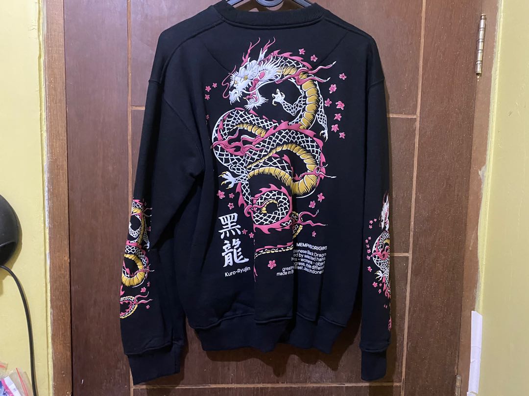 Crewneck Sweatshirt Kuro Ryujin Memphis 