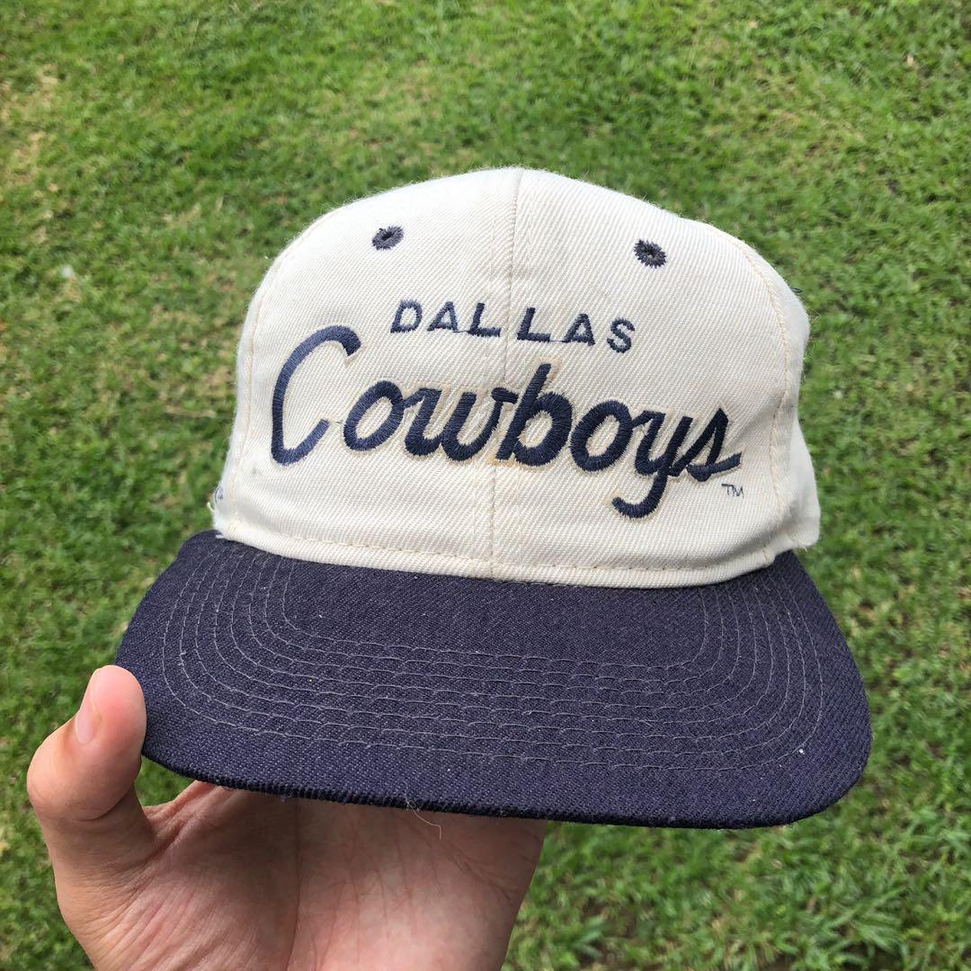 Dallas Cowboys Script Sports specialties Snapback Cap, Men's Fashion,  Watches & Accessories, Cap & Hats on Carousell
