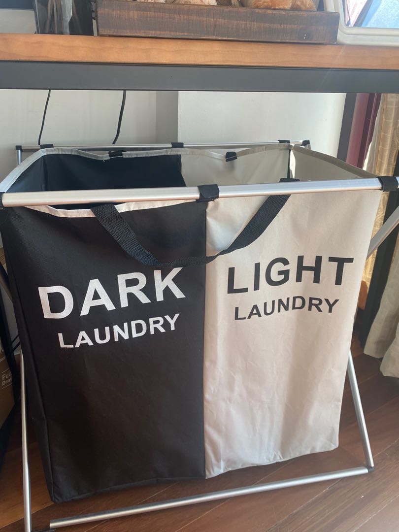 Dark & Light Laundry basket, Furniture & Home Living, Home Improvement