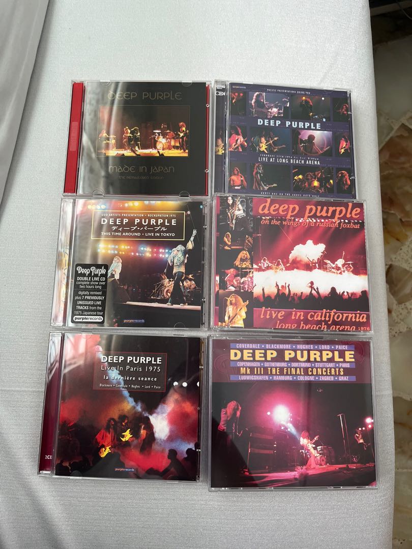 Deep purple Cd, Hobbies & Toys, Music & Media, CDs & DVDs on Carousell