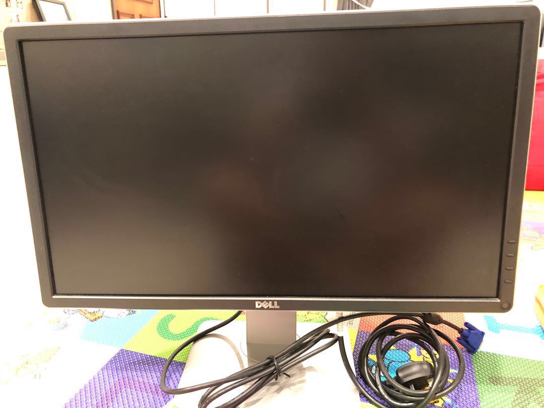 Dell monitor adjustable height n angle, Computers & Tech, Parts