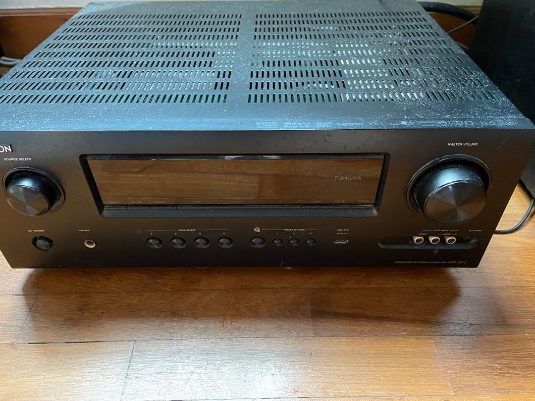 Denon AVR 1912 integrated AV receiver, Audio, Soundbars, Speakers