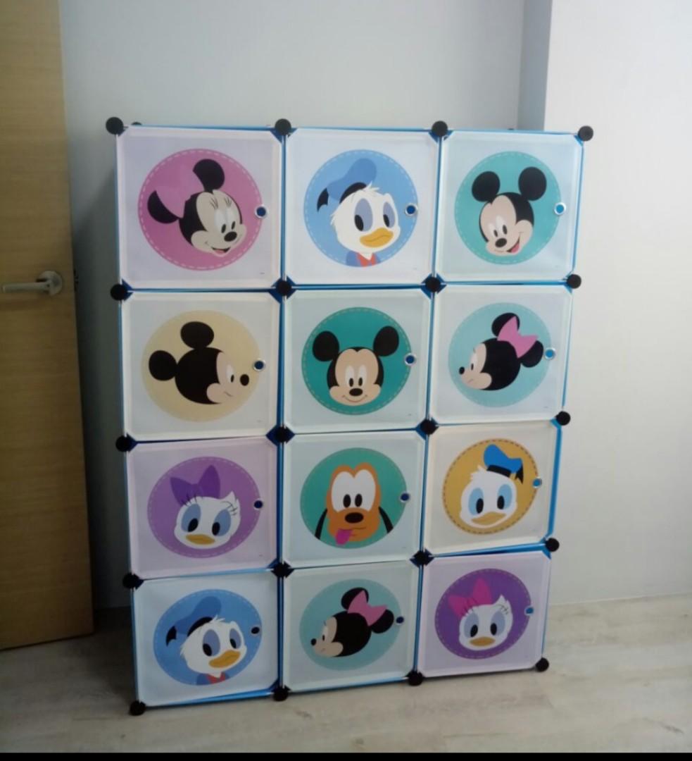 Disney mickey minnie cupboard, Furniture & Home Living, Furniture