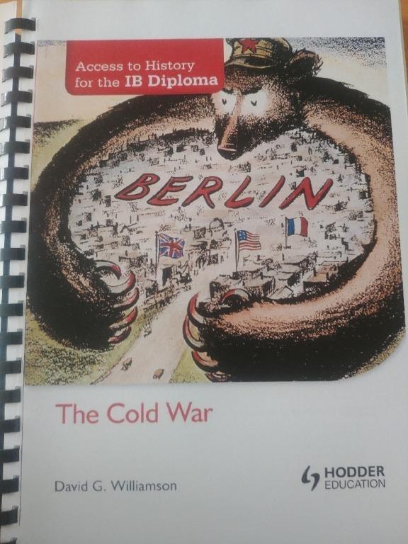 DSE History 參考書The Cold War IB lori tsang kwho k.w. ho kw 