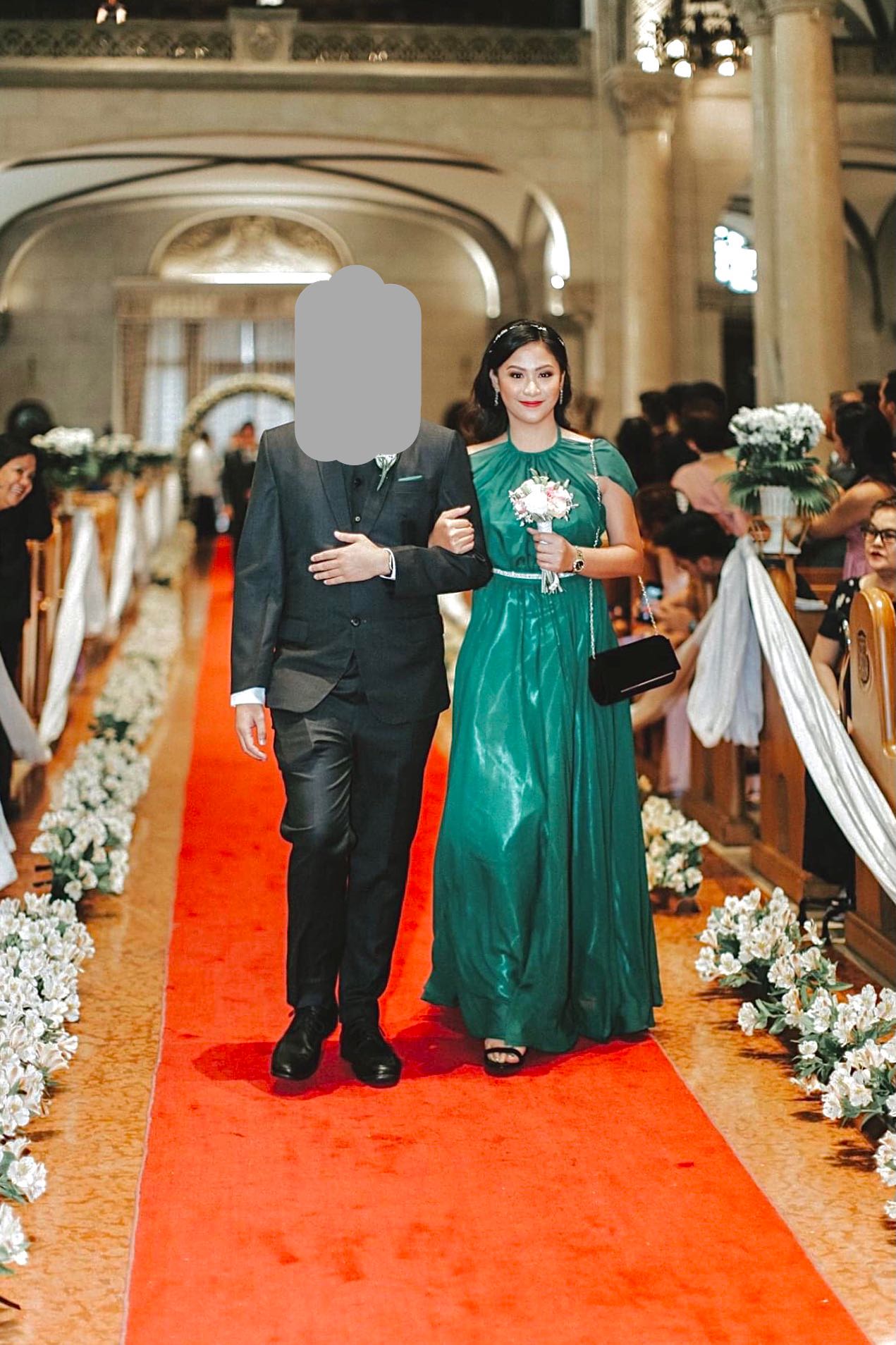 Womens Trending Wedding Wear Green Gown for Women