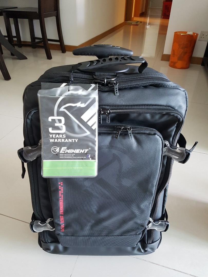 Eminent Soft Luggage 20 inch black colour