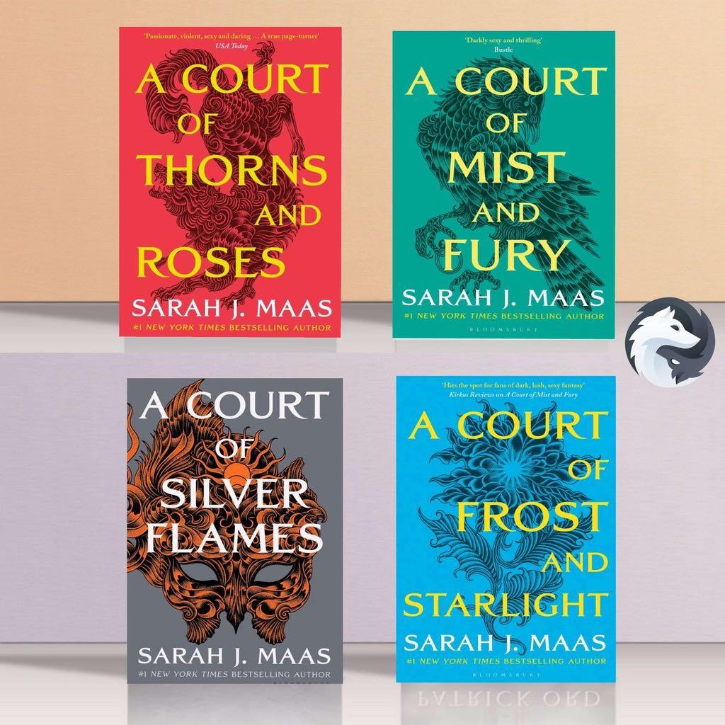 (Eng) A Court of thorns and roses Books Series Sarah J.Maas (thorns and
