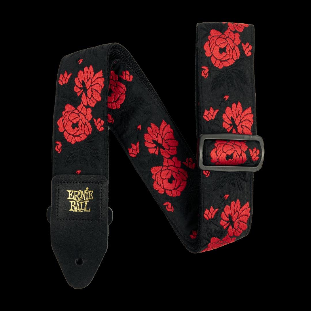 Ernie Ball Jacquard Guitar Strap - Tango Rose