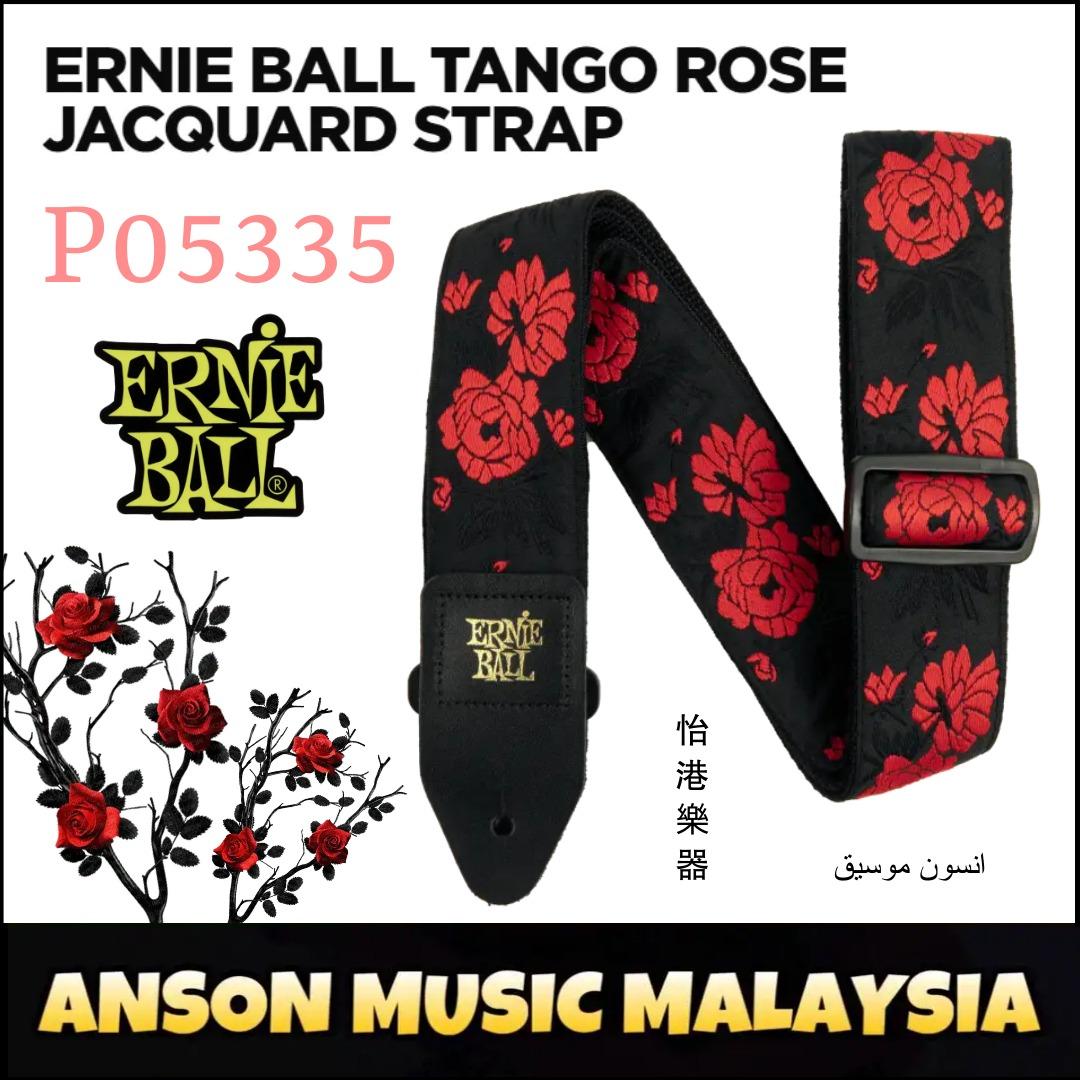 Ernie Ball Jacquard Guitar Strap - Tango Rose