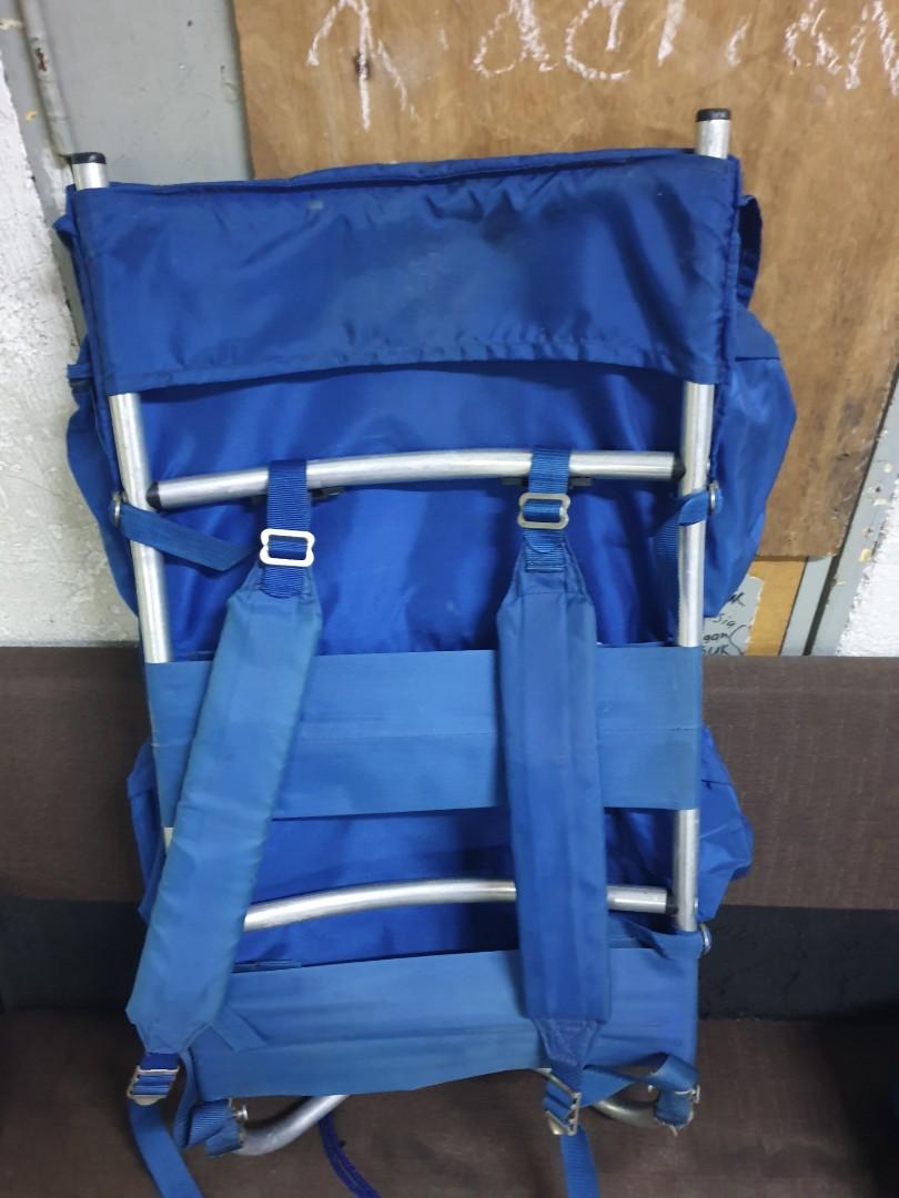 External frame backpack, Sports Equipment, Hiking & Camping on Carousell