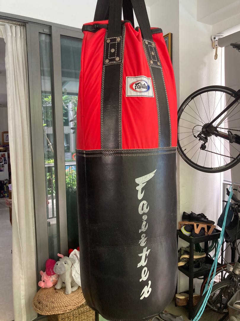Fairtex Punching Bag XL, Sports Equipment, Other Sports Equipment and Supplies on Carousell