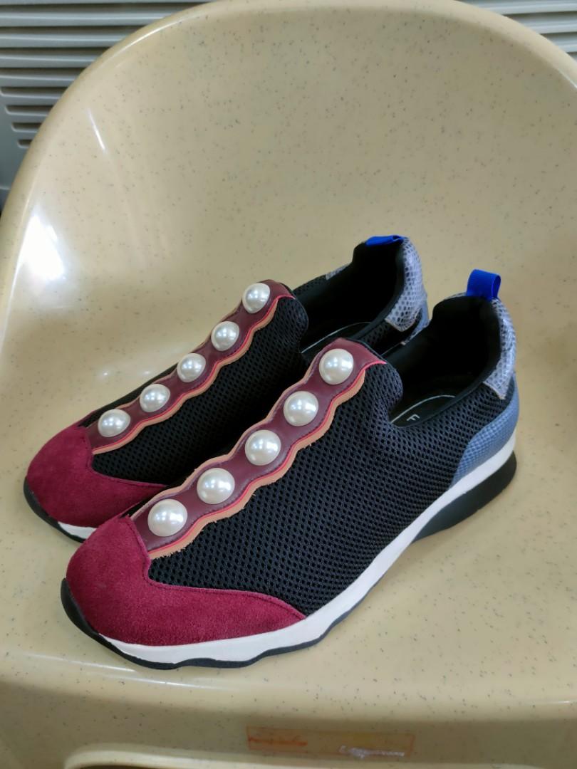 Fendi pearl sneakers online