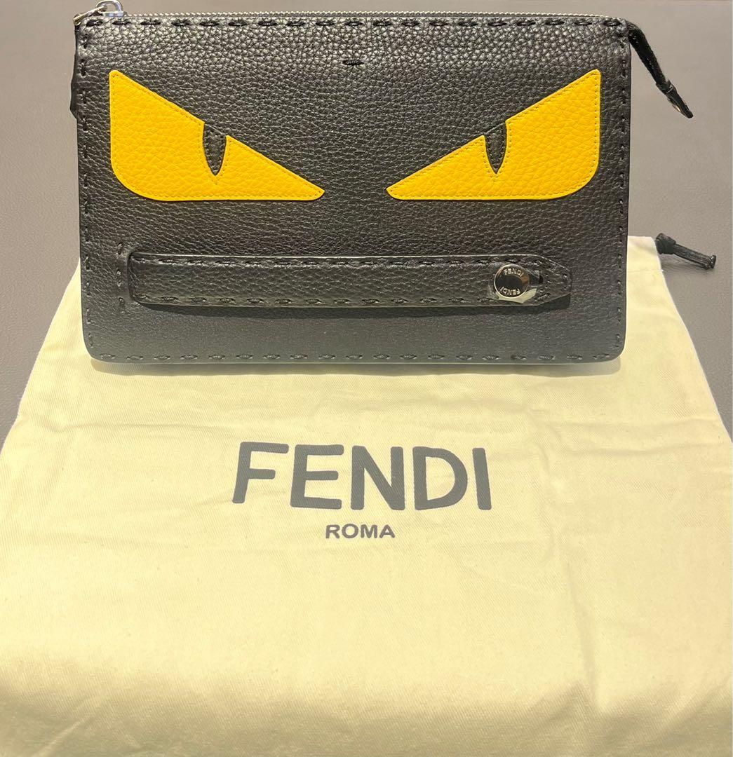Fendi Clutch Bag, Men's Fashion, Bags, Sling Bags on Carousell