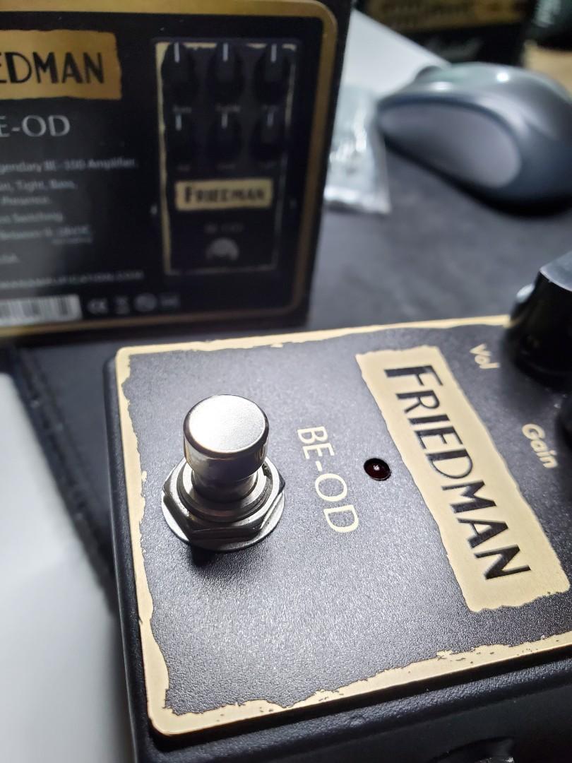 Friedman be-od guitar pedal overdrive usa, 興趣及遊戲, 音樂、樂器