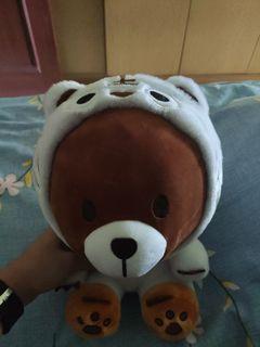 Fun Claw Large Sized Bear in white Tiger Plushie