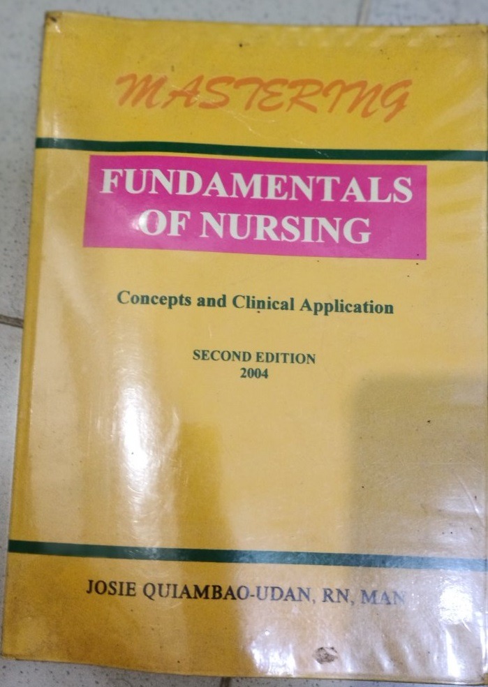 Fundamentals of Nursing by Josie QuiambaoUdan, Hobbies & Toys, Books
