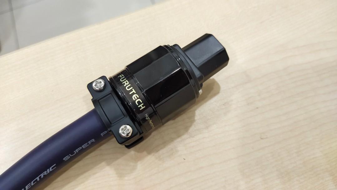 Furukawa power cable with furutech plug, Audio, Other Audio Equipment