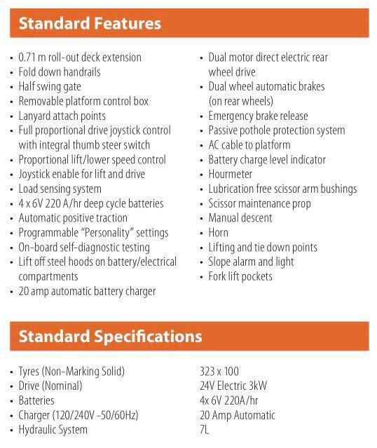 Galmon JLG 6RS Scissors Lift 6meter, Furniture & Home Living, Home