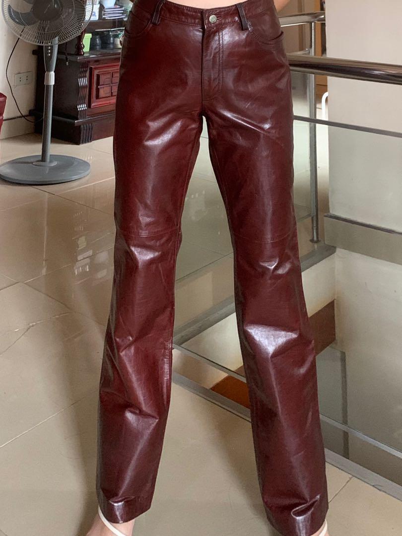 Gap leather pants, Women's Fashion, Bottoms, Jeans on Carousell