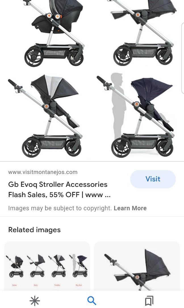 Gb evoq stroller top accessories