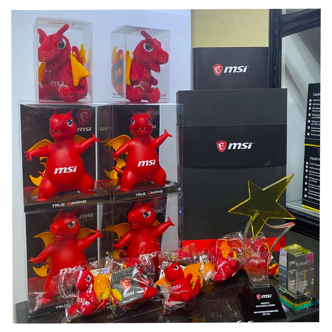 Msi on sale dragon plushie