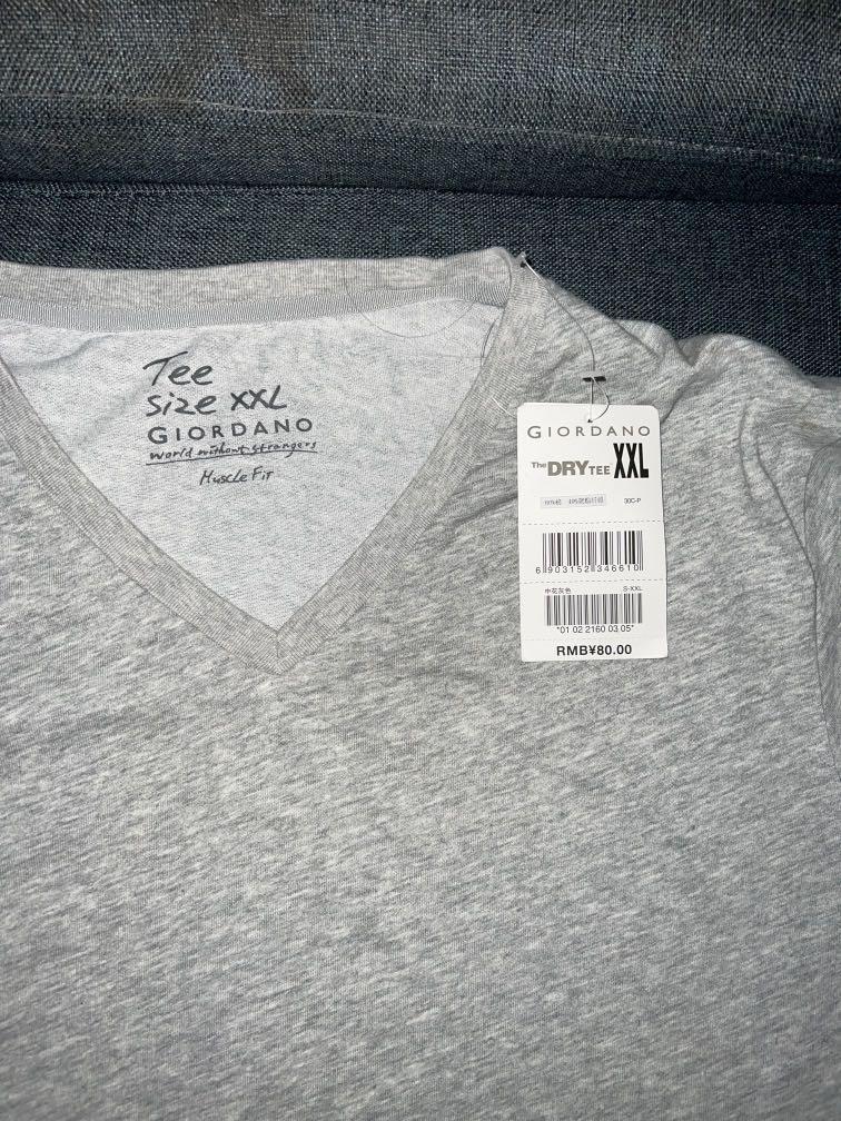 Giordano muscle tee in gray (Category: Tshirts & Polo Shirts ) located in Marikina City. Submitted by rasibal07 (Listing ID 1177019465, Image 2). Description: Size: XXL.