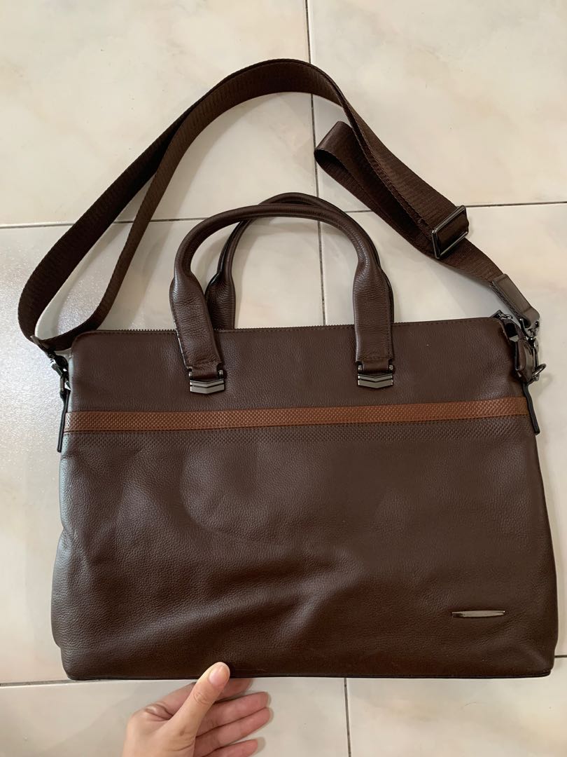 Goldlion discount leather bag