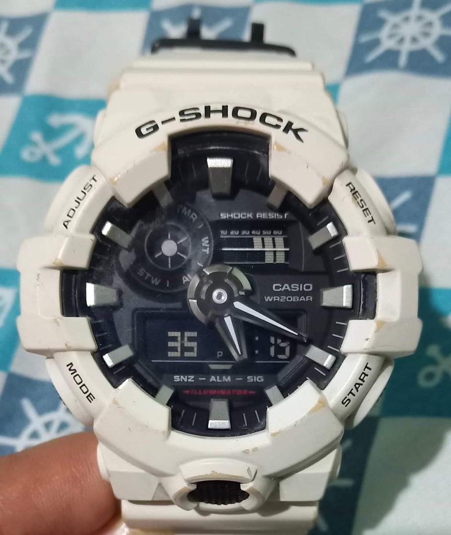 G shock shop white original