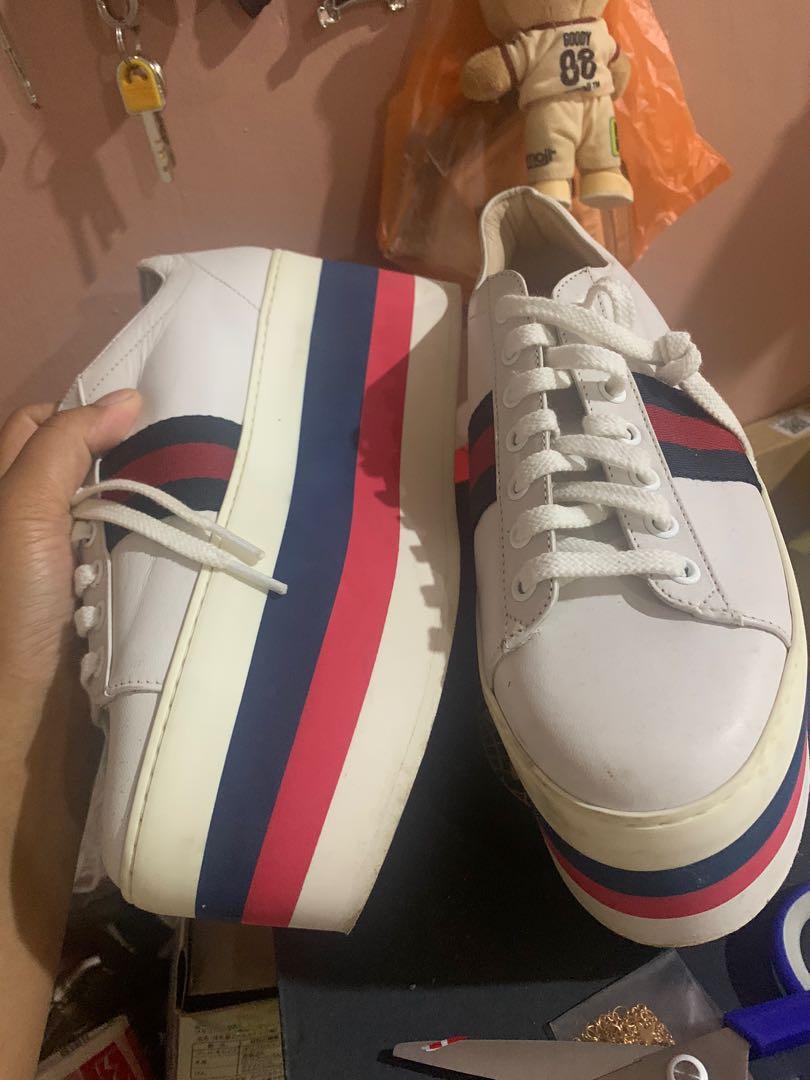 Gucci platform shoes, Women's Fashion, Footwear, Sneakers on Carousell