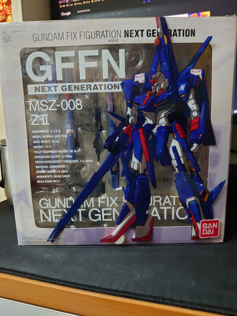 Gundam Fix Figuration Next Generation MSZ-008 ZII, 興趣及遊戲 