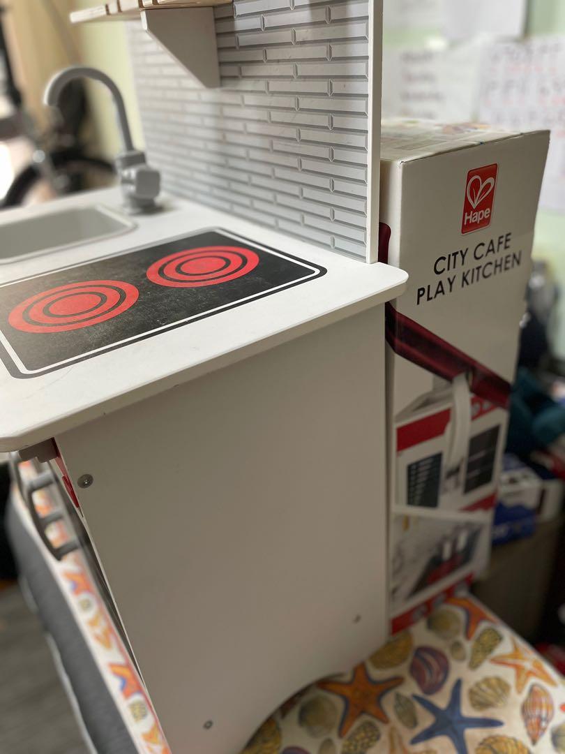 City cafe hot sale play kitchen