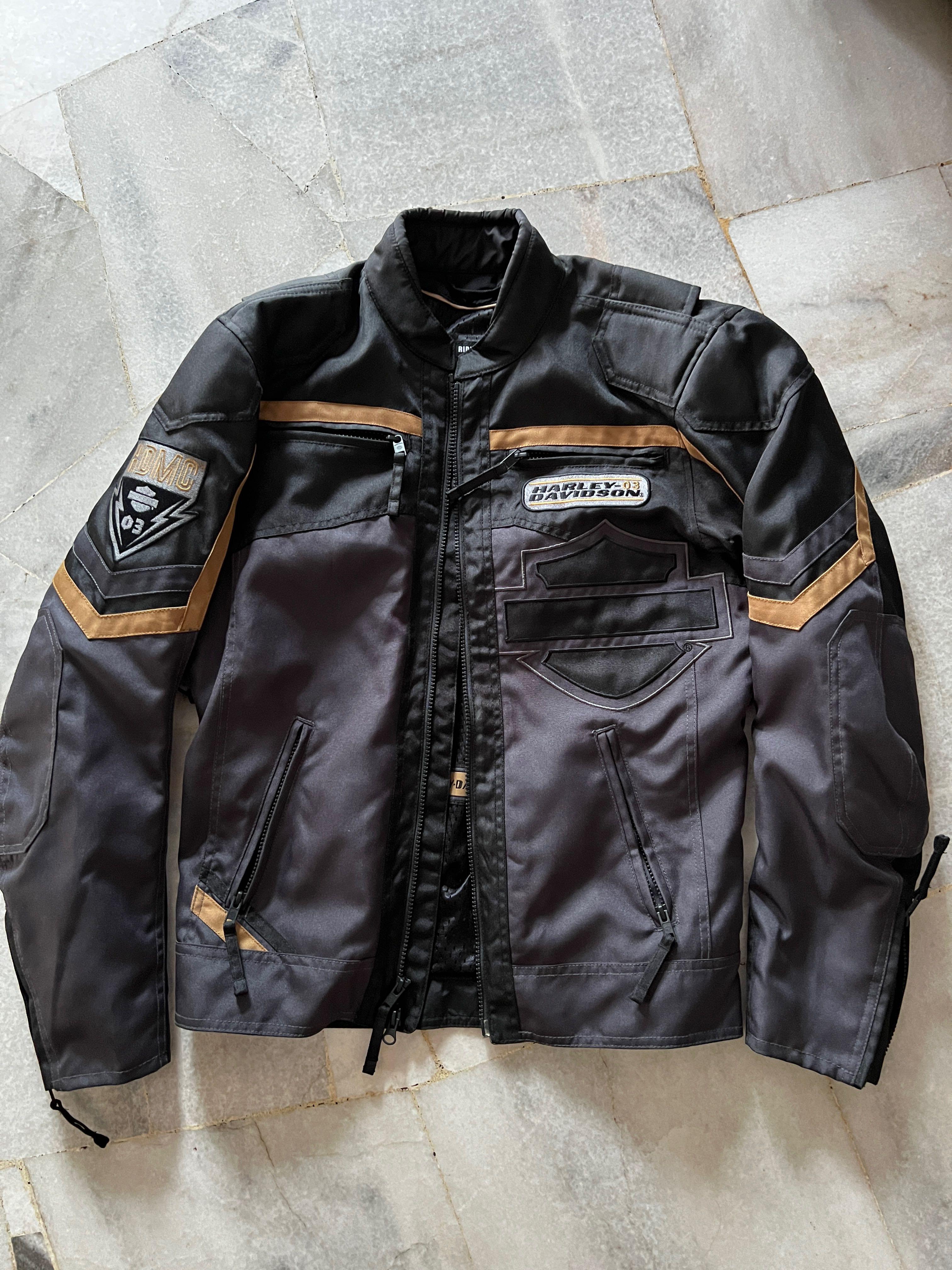 Harley davidson riding top coats