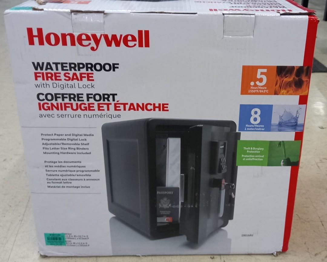 Honeywell Waterproof Fire Safe Vault, Furniture & Home Living, Office Furniture & Fixtures on