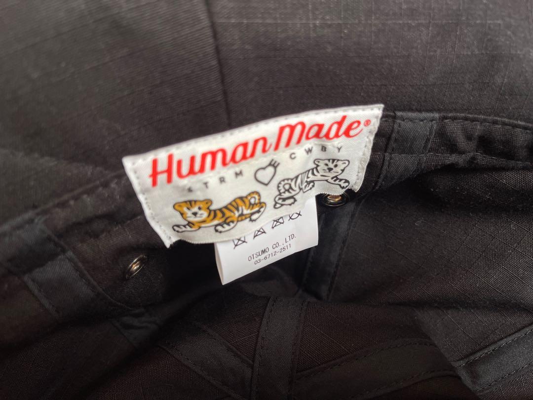 セール人気SALE】 HUMAN MADE - HUMAN MADE RIP-STOP ROUND BUCKET HAT