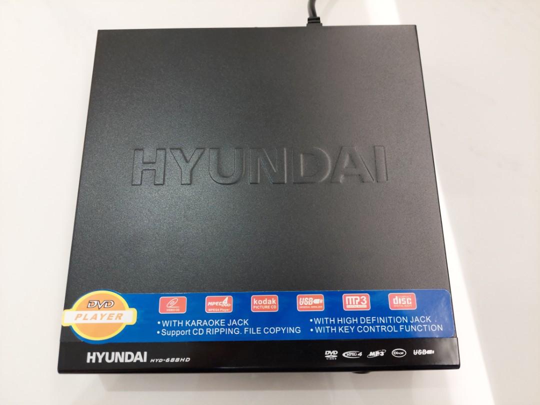 韓國現代Hyundai HYD-688HD DVD Player 支援DVD/CD/USB/Mic, 音響器材