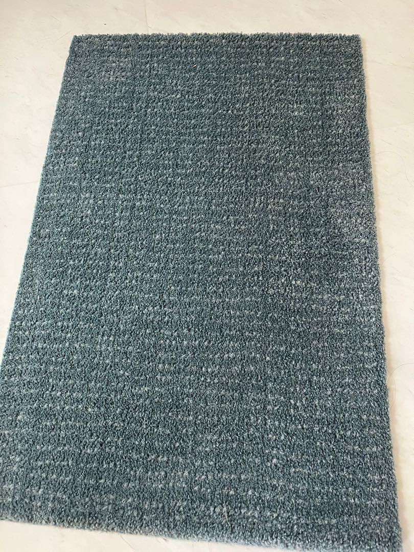 Ikea Rug blue color 60*90, Furniture & Home Living, Home Decor, Carpets, Mats & Flooring on