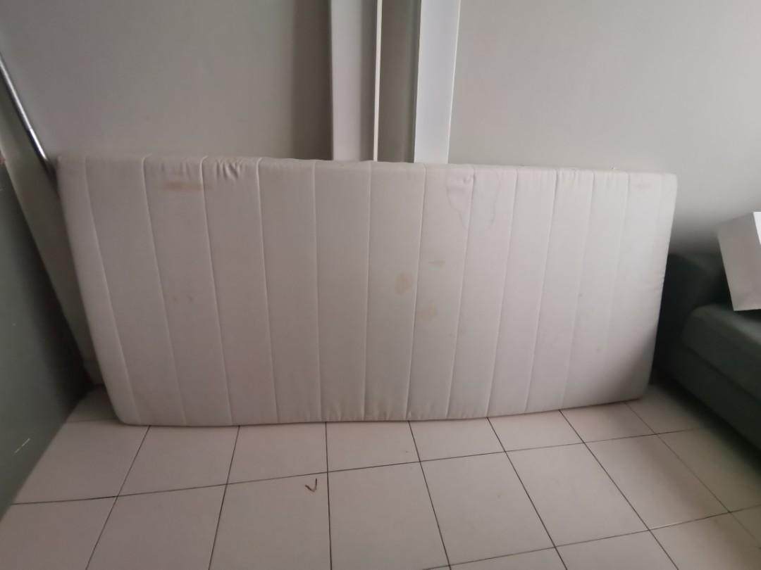 Ikea single mattress Moshult, Furniture & Home Living, Bedding & Towels