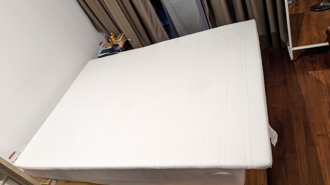 ikea tuddal mattress topper review