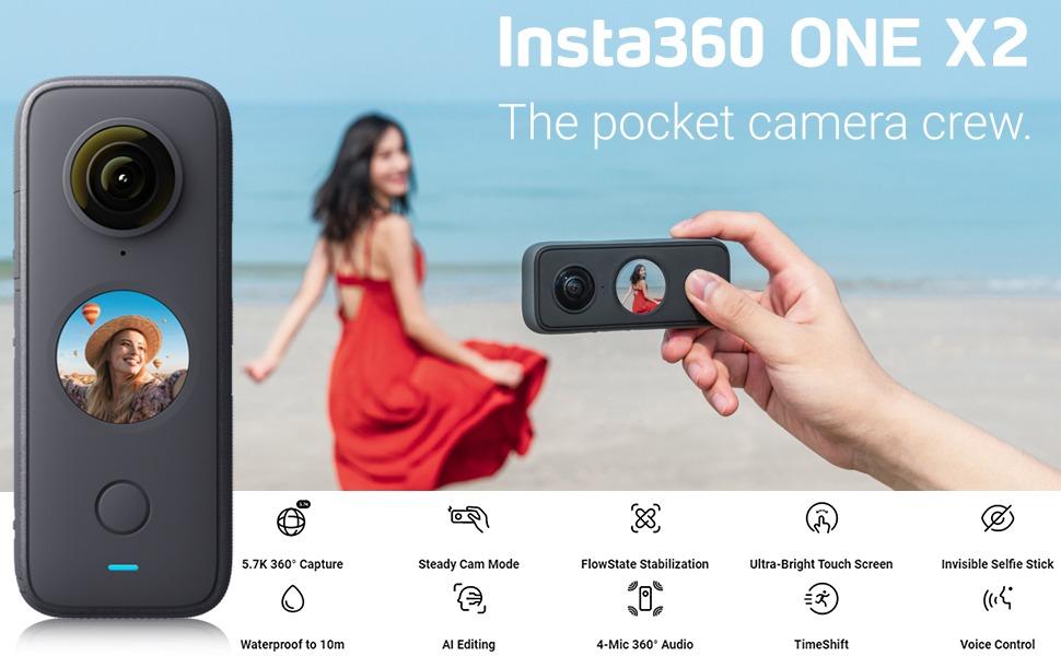 What is the FlowState stabilization feature on the Insta360 One X2?
