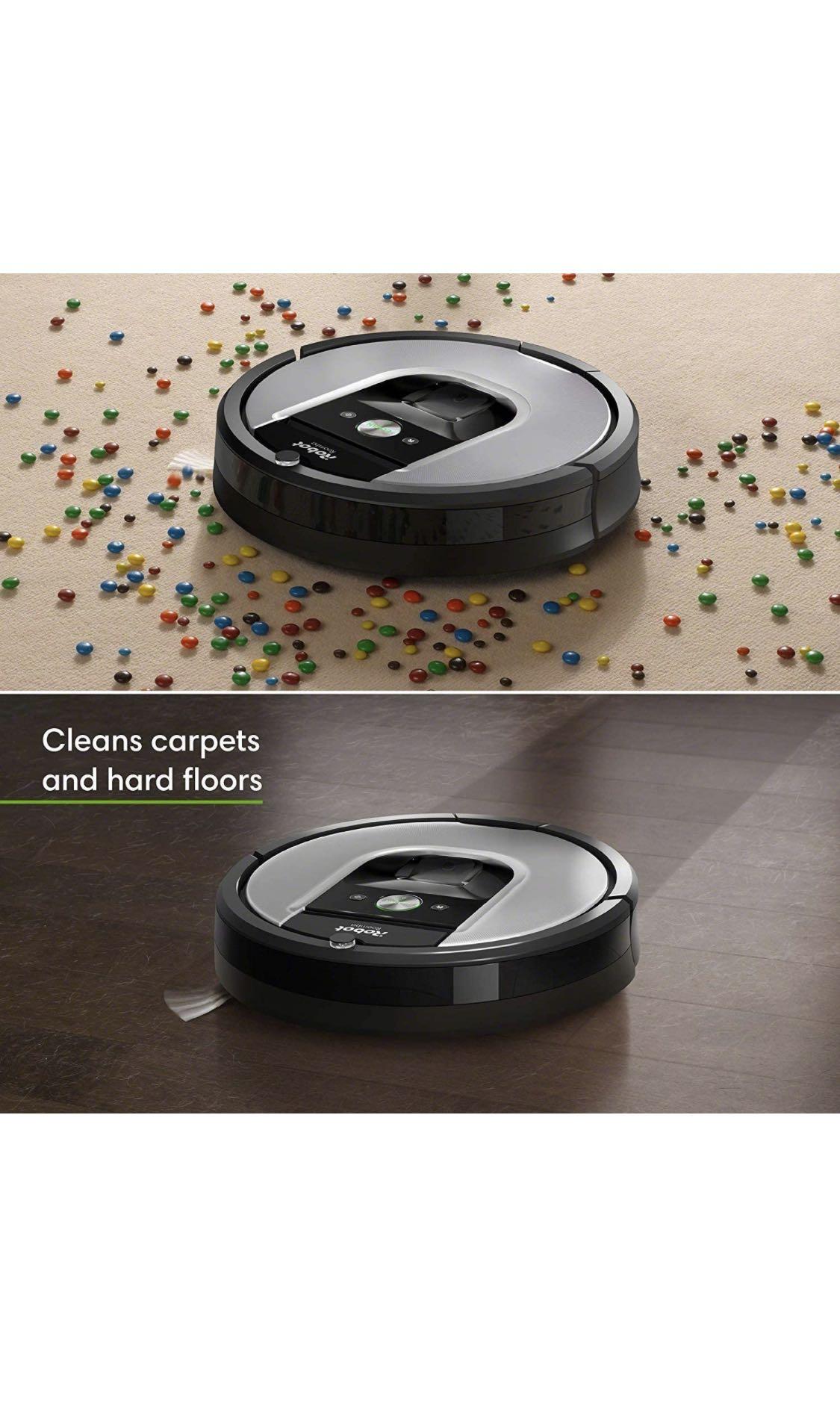 iRobot Roomba 960 Robot Vacuum wit WiFi floor mapping, TV & Home