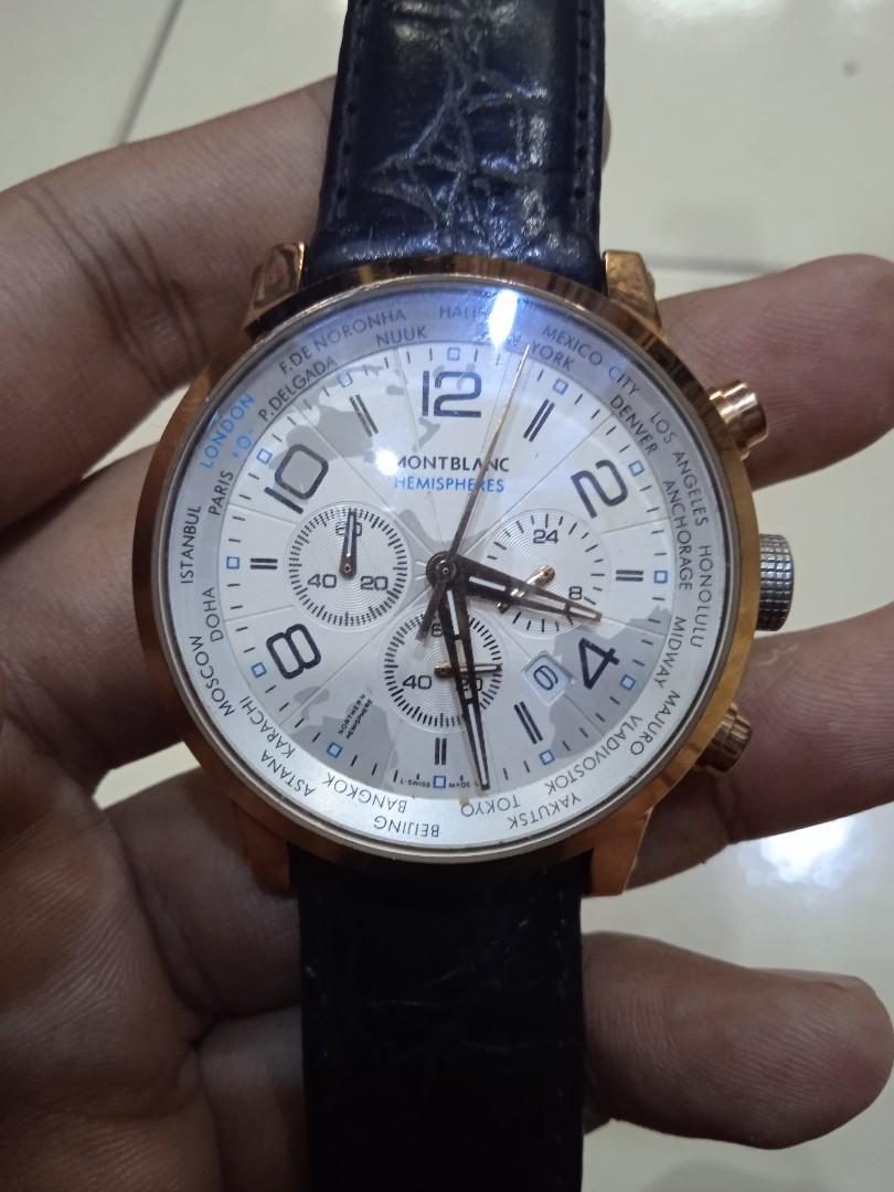 Jam tangan montblanc Original Fesyen Pria Jam Tangan di Carousell