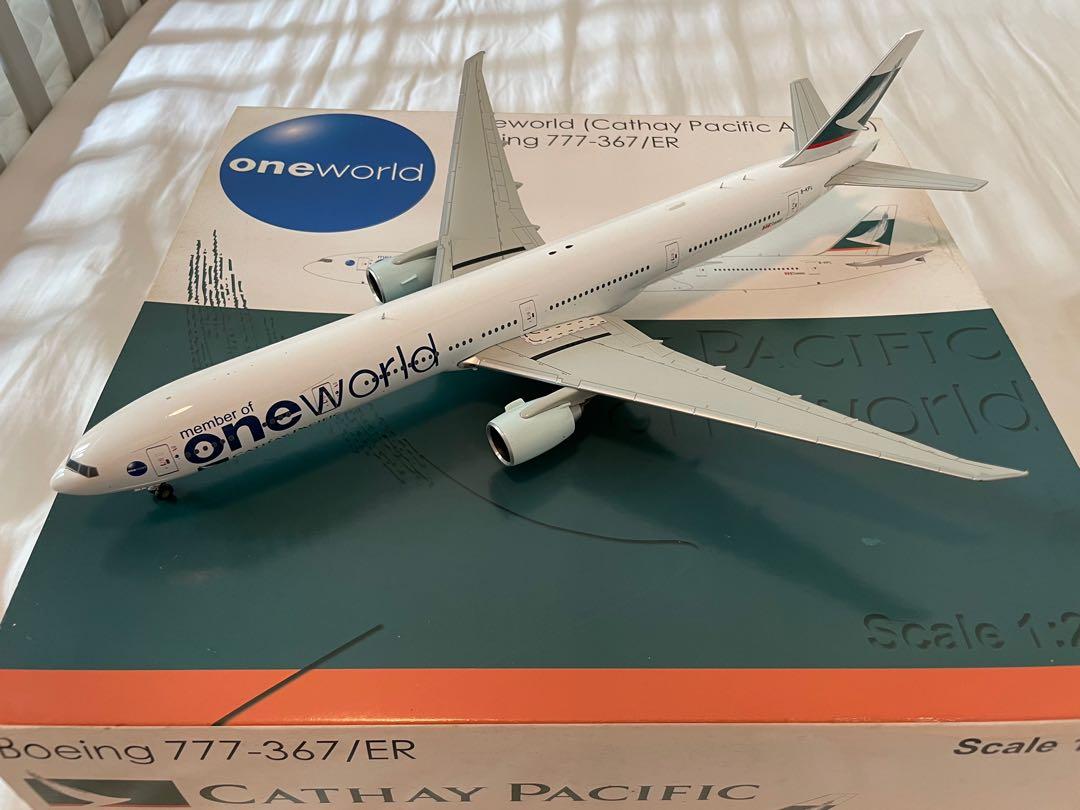 JC Wings 1:200 Cathay Pacific One World Boeing 777-300ER B-KPL diecast  model airplane