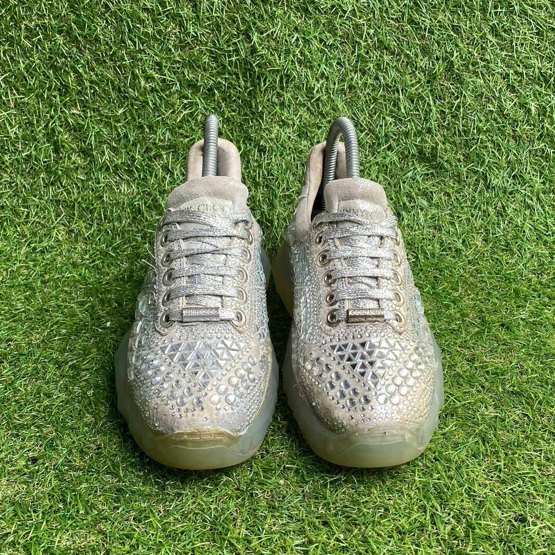 Choo Trainers Jimmy Choo Replica Shoes Jimmy Choo Crystal Shimmer