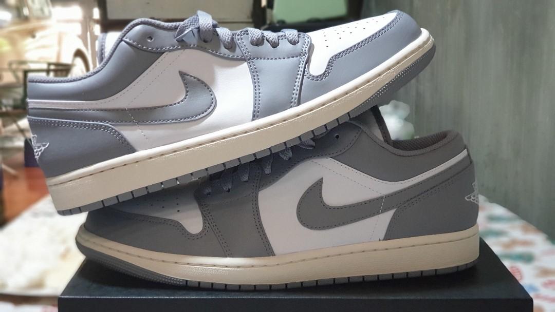 Jordan 1 low "Vintage Grey" 10.5 (Category: Sneakers) located in Quezon City. Submitted by gerry051 (Listing ID 1176887807, Image 2). Description: WTS/FS BNDS & Unfitted 💯 Jordan 1 Low "Vintage Grey" 🌫 ✔ sz.10.5 men's ✔Complete OG with O.R. ✔Nike Release ✔No flaws or issues ✔Legit Message if intrested Can ship or do meet up in QC area.