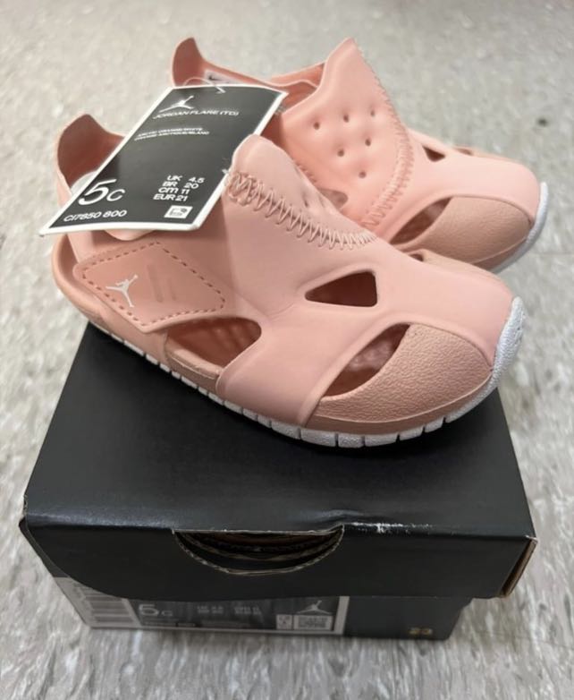 Jordan sandals, Babies & Kids, Babies & Kids Fashion on Carousell