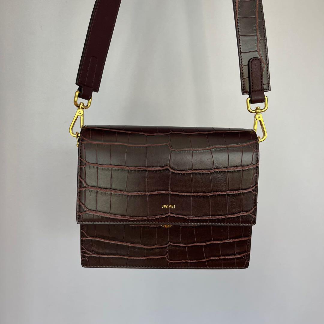 JW Pei Joy Brown Bag, Women's Fashion, Bags & Wallets, Cross-body Bags on  Carousell